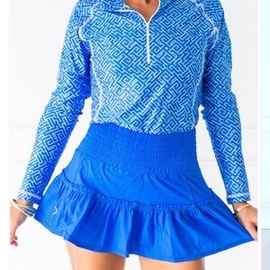 NWT! The Bubble Lawley Skort Skirt Royal Blue XS
